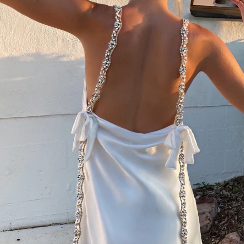Sisters the label Sofia dress in white